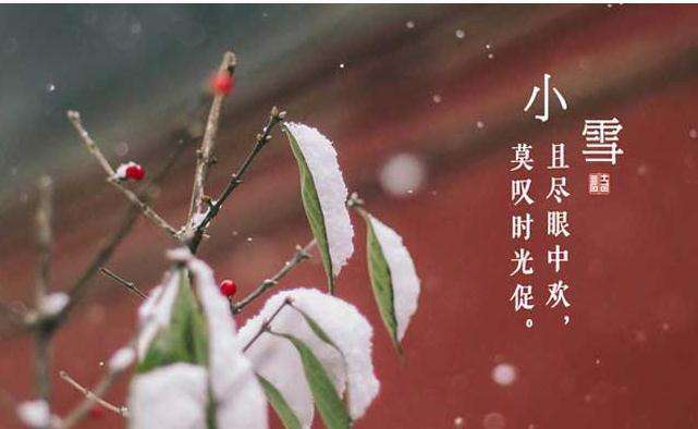 今日小雪 | 節(jié)氣養(yǎng)生注意“外防濕冷、內(nèi)防燥熱”